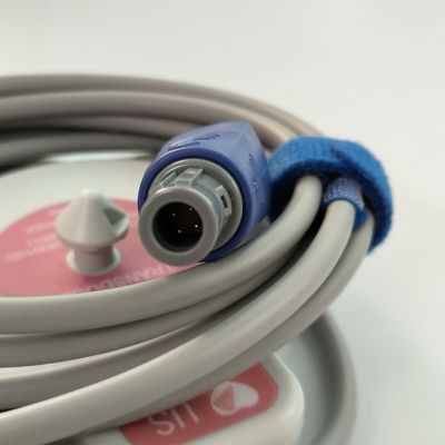 Reifenüberwachung US-Wandler für F2/F3/F6 Herzfrequenz des Fötus US-Sonde Dual Slot 4 Pin MS3-109301 (D)