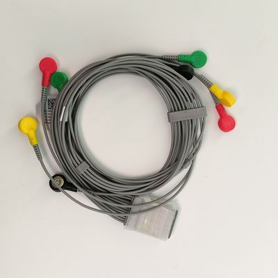Original Dynamic Holter EKG Lead Wire 12 Lead Button Typ REF EL10NISH01 IPN 01.57.471450
