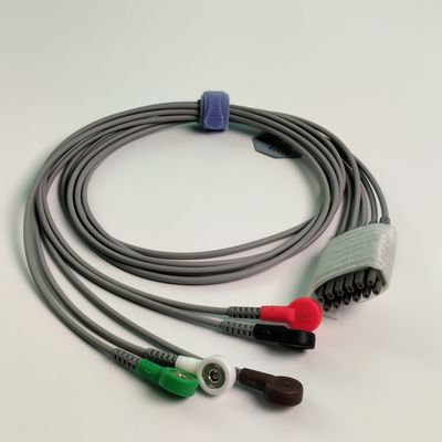 IT20 EKG Telemetrie Leiterdraht fünf Leiter amerikanischer Standard Buckle Style REF EL05DASY1