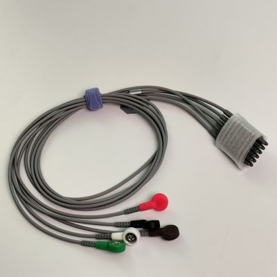 IT20 EKG Telemetrie Leiterdraht fünf Leiter amerikanischer Standard Buckle Style REF EL05DASY1