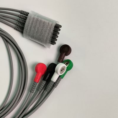 IT20 EKG Telemetrie Leiterdraht fünf Leiter amerikanischer Standard Buckle Style REF EL05DASY1