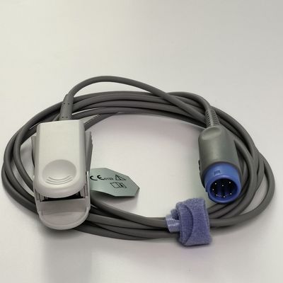 Sieben Nadel integrierte Finger Clip Blut Sauerstoffprobe Blut Sauerstoff Sensor Erwachsener 2,5M Wiederverwendbar REF SH1