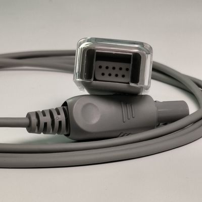 SHEC1 Blutsauerstoffprobe Verlängerungskabel 2M DB9 Adapter zum LEMO Stecker 6 Pin Doppelschlitze L2.0m