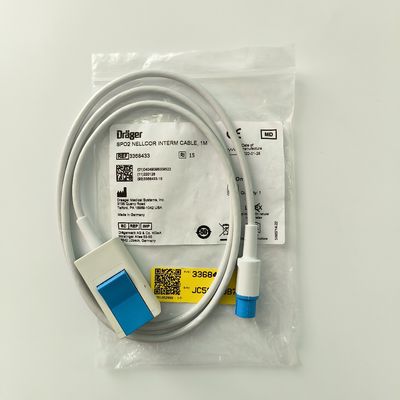 Drager SpO2  Interm Kabel 1M REF3368433 Standardpaket