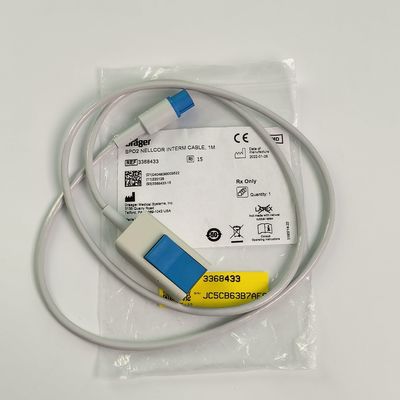 Drager SpO2  Interm Kabel 1M REF3368433 Standardpaket