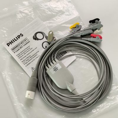 PHILIP Patientenmonitor Original 5 Blei IEC Set Referenz: 989803143191