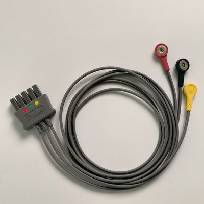 PHILIP Original CBL 3 Blei Draht Set Snap IEC Intensivstation989803160681