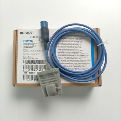 PHILIP Original M1191B Wiederverwendbarer SpO2-Sensor für Erwachsene (2m) REF:989803144371