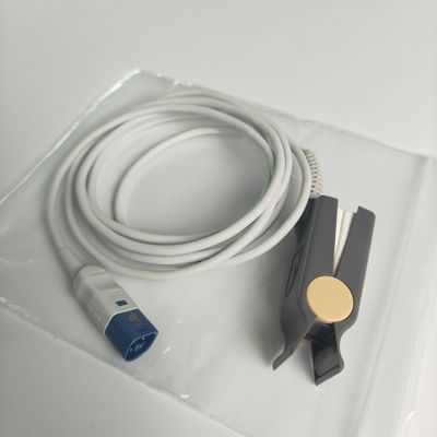 PHILIP Original M1196S Wiederverwendbarer SpO2-Clip-Sensor für Erwachsene (2m) REF:989803174381