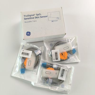 Datex-Ohmeda TruSignal SpO2-empfindliche Hautsensoren wiederverwendbar 3 Stück.
