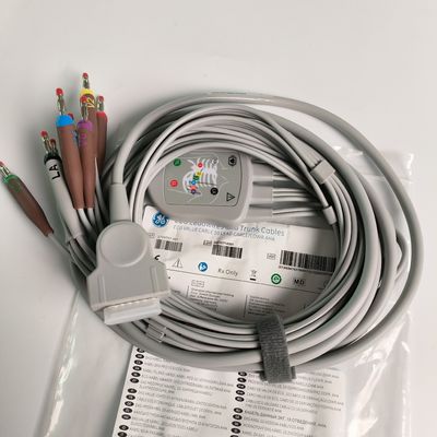 Elektrokardiogramm-Maschine Integriert 12 Blei Draht 15 Pin Banane Kopf 4.0 Brustführer 3.2M