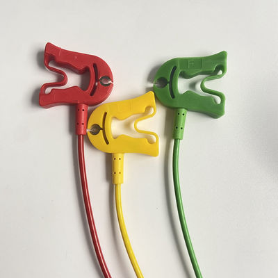 Telemetrie Drei-Lead-Europäische Standard-Klemme EKG 3-Lead-Grabber IEC Tele REF:989803171901