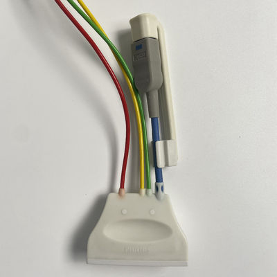 Drei-Leiter-Europäische Standardklemme mit Blutsauerstoffanschluss EKG 3-Lead Grabber REF:989803171911