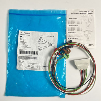 EKG 5-Lead Grabber AAMI Tele REF: 989803171831 Für IntelliVue MX40 Patientenmonitor