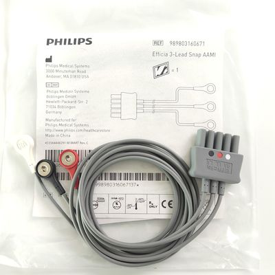 Philip Grey Original 3-Blei Knopfzweig 1M US Standard RA Weiß, LL Rot, LA Schwarz Mittlere Gelenk Doppelreihe 989803160671