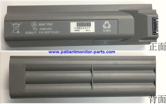 GE MAC3500 MAC5000 MAC5500 Elektrokardiogramm-Maschine Batterie PN 900770-001 18V,3500mAh