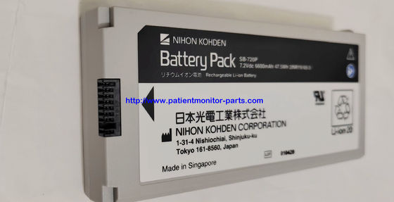 NIHON KOHDEN Patientenbildschirm Originalbatterie SB-720P 7,2 V 6600 Mah 47,5 Wh 21NR19/65-3