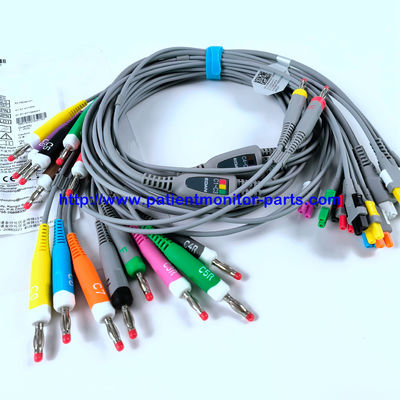 EDAN EKG-KABEL 18-Blei 4MM Banane IEC wiederverwendbar REF EL16DIB181 IPN 01.57.471394