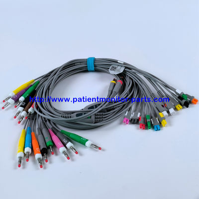 EDAN EKG-KABEL 18-Blei 4MM Banane IEC wiederverwendbar REF EL16DIB181 IPN 01.57.471394