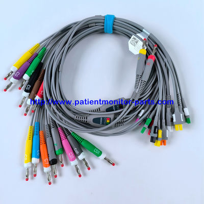 EDAN EKG-KABEL 18-Blei 4MM Banane IEC wiederverwendbar REF EL16DIB181 IPN 01.57.471394