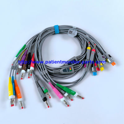 EDAN EKG-KABEL 18-Blei 4MM Banane IEC wiederverwendbar REF EL16DIB181 IPN 01.57.471394