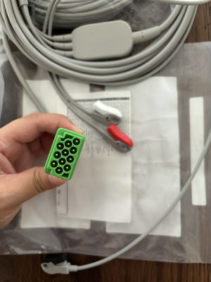 GE Leadwire und Stammkabel REF: 5831398 EKG 3 LEAD CABLE UNDETACHABLE GRABBER AHA 4.7M 15FT