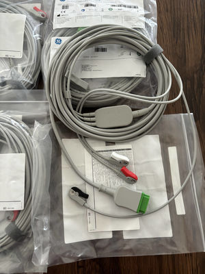 GE Leadwire und Stammkabel REF: 5831398 EKG 3 LEAD CABLE UNDETACHABLE GRABBER AHA 4.7M 15FT