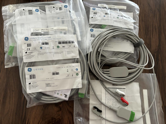 GE Leadwire und Stammkabel REF: 5831398 EKG 3 LEAD CABLE UNDETACHABLE GRABBER AHA 4.7M 15FT