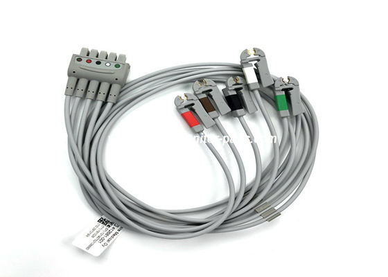Multi-Link EKG Leadwire Grouped Set,5 Lead Grabber AHA 74CM / 29IN PN 412681-001