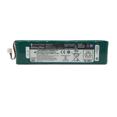 NIHON KOHDEN SB-901DC Versiegelte wiederaufladbare Ni-MH-Batterie Nennspannung: 12Vdc Nennleistung Typ:1950mAh Min:1690mAh