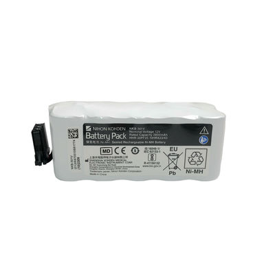 NIHONKOHDEN NKB-301V Versiegelte wiederaufladbare Ni-MH-Batterie Nennspannung 12v Nennkapazität 2800mAh