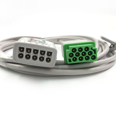 GE Ref:2017003-001 Mehrfachverbindungs-EKG-Pflege-Kabel,3/5 -Blei,AHA 3.6M /12FT