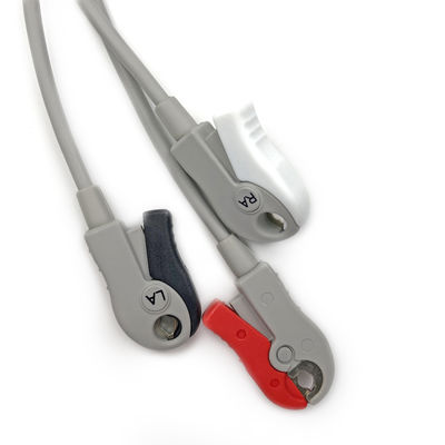 5831398 Leitung und Stammkabel EKG 3 Leitung Kabel nicht abnehmbar, Grabber, AHA,4.7M/15 FT