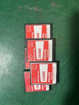 PHILIP M3535A/M3536A Defibrillator SD Karte PN 989803146981; 256mb