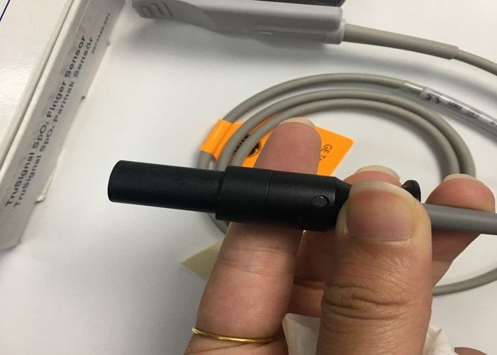 1M Verbrauchsmaterialien für medizinische Geräte, GE Trusignal Spo2 Finger Sensor Ref TS-F1-H Rundkopf