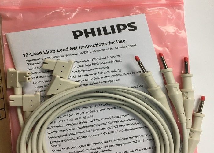 1M 12 Blei EKG Gliedmaßen Leads 989803151711 Für PHLIP TC30 TC50 TC70 Patientenmonitor