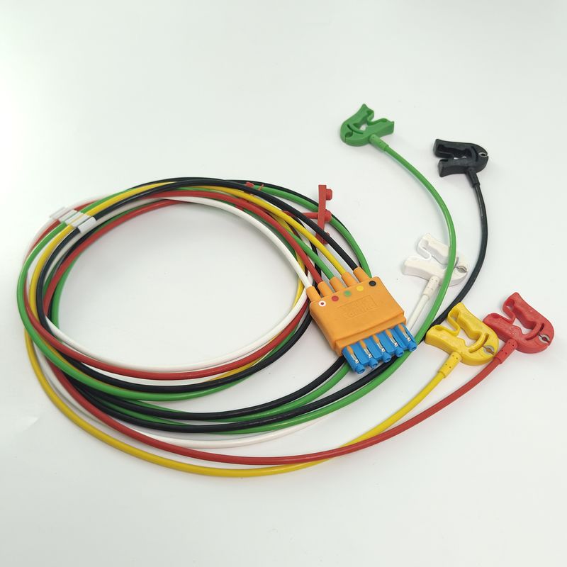 989803125871 Verbrauchsmaterialien für medizinische Geräte PHILIP Patientenmonitor Original CBL 5 Leadset Grabber IEC OR REF M1974A