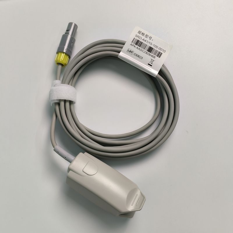 Integrierte Fingeraufnahme Blut-Sauerstoffprobe mit 5 Nadeln Gelb Lemo-Anschluss PN 15-100-0010