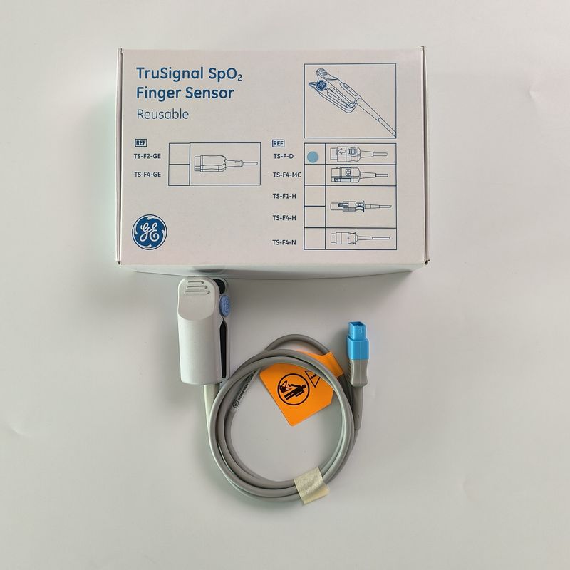 GE Original Datex-Ohmeda TruSignal SpO2 Finger Sensor wiederverwendbar REF: TS-F-D