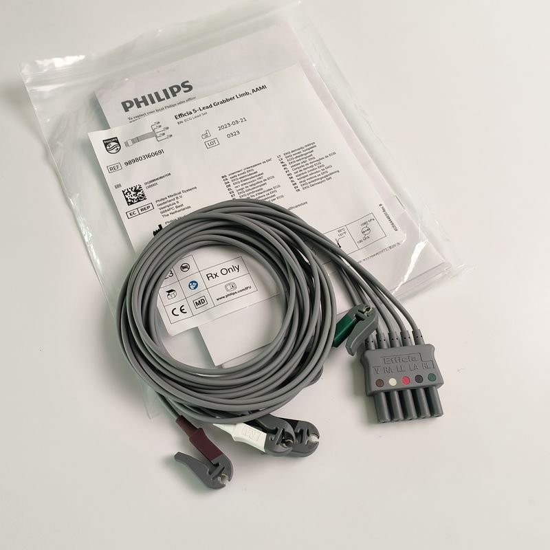 Philip Original Erwachsenenklemm Typ Fünf Blei-Kabel amerikanischer Standard Mittelkonnektor Einzelreihe Bestellnummer 989803160691