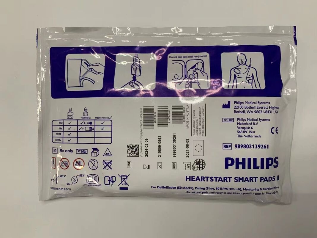 Philip FR3.FRX.FR2.FR.XL.MRX Eternal Defirbrillator elektrische Polplatte Ref: 989803139261